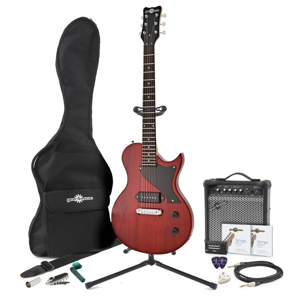 New Jersey II Electric Guitar + Complete Pack, Cherry Red