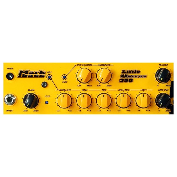 MarkBass Little Marcus 250W Bass Head controls