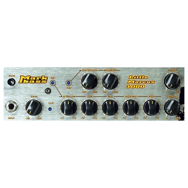 MarkBass Little Marcus 1000W Bass Head controls