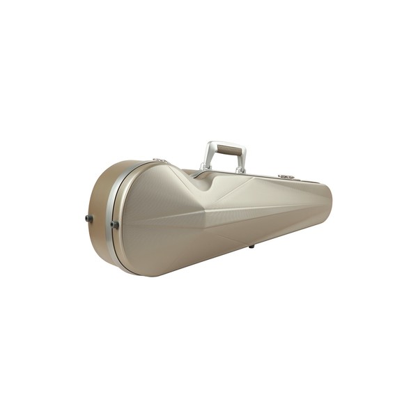 BAM L'Opera Supreme Polycarbonate Violin Case, Champagne & Silver