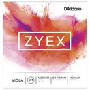 D'Addario Zyex Viola String Set, Medium Scale, Medium
