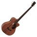 Sigma BMC-15FE+ Fretless Electro Acoustic Bass, Natural Front View