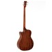 Sigma BMC-15FE+ Fretless Electro Acoustic Bass, Natural Back View