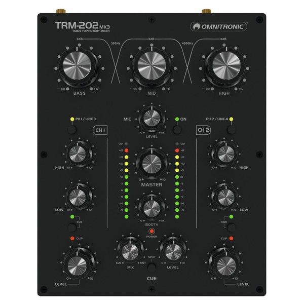 Omnitronic TRM-202MK3 2-Channel Rotary Mixer