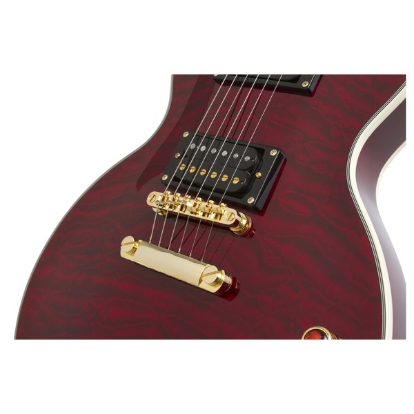 EPIPHONE Prophecy Les Paul Custom Plus GX, Black Cherry | Gear4music