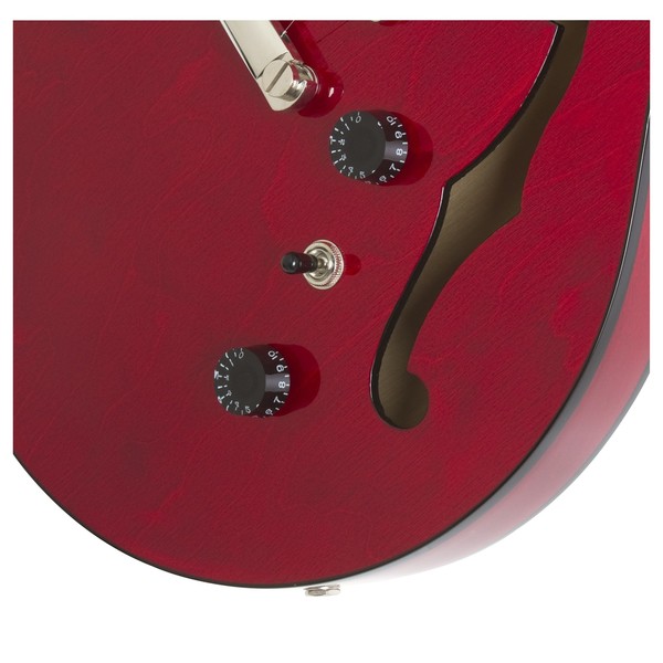 Epiphone Dot Studio, Gloss Cherry w/ Chrome HW