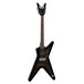 Dean ML 79 Floyd Electric Guitar, Trans Black Front View