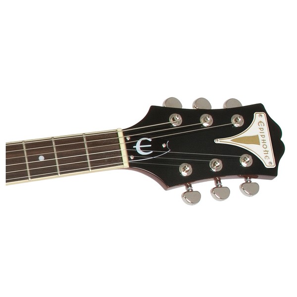 Epiphone Wildkat, Antique Natural Headstock