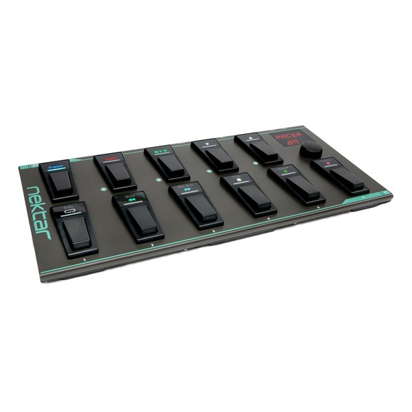 Nektar Pacer MIDI DAW Footswitch Controller - Angle Left