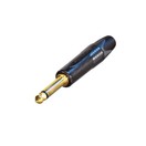 Neutrik NP2X-B 2-Pole 1/4'' Slim Jack Plug, Black Shell