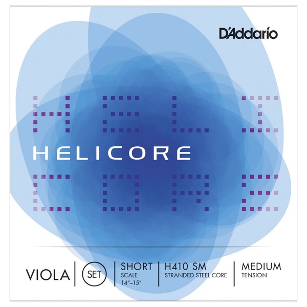 D'Addario Helicore Viola String Set, Short Scale, Medium 