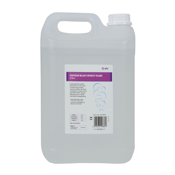 QTX Vapour Blast Fog Fluid, 5 Litres