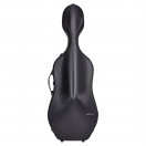 BAM SUP1005XL Hightech Polycarbonate Cello Case, Black with Black Handle