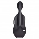 BAM Hightech Supreme Cello Case, Black with Silver Handle