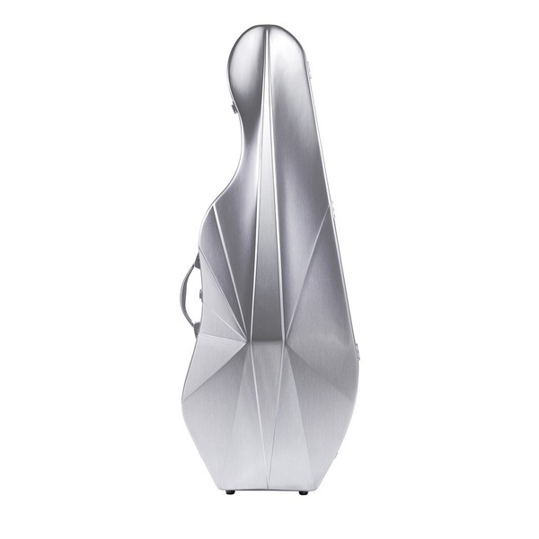 BAM L'Opera Cello Case, Brushed Aluminium