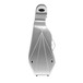 BAM L'Opera Cello Case, Brushed Aluminium