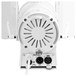 Cameo TS 60 W RGBW Theatre Spotlight, White, Back Panel