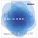 D'Addario Helicore Violin 5-String Set, 4/4 Size, Heavy 