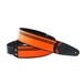 RightOn Straps Mojo Neon Guitar Strap, Orange Main Image