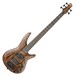 Ibanez SR655 Limited Model 5 String Bass, Antique Brown Stained Front View