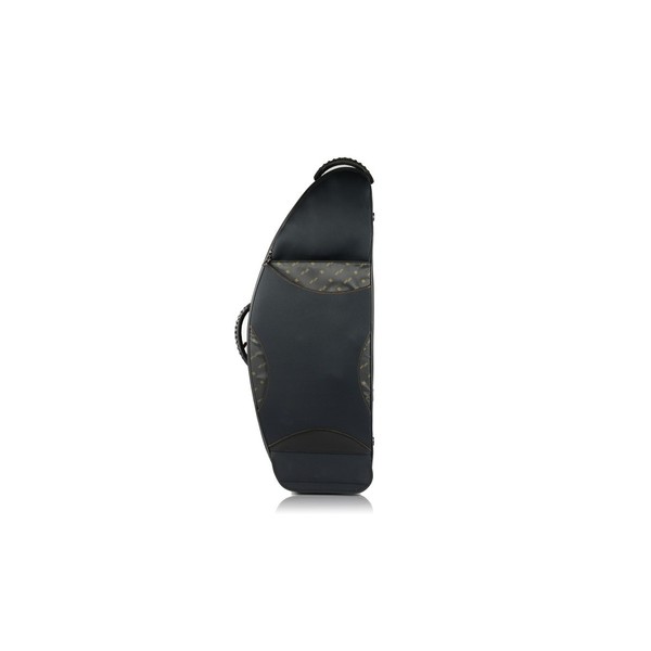 BAM New Trekking Tenor Saxophone Case, Silver Carbon