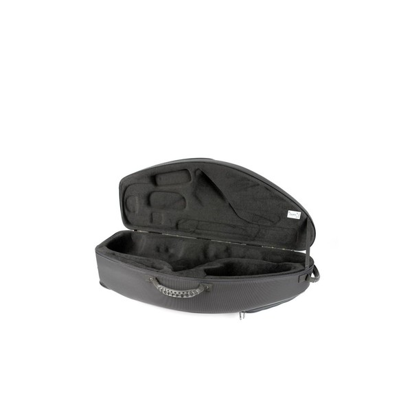 BAM New Trekking Tenor Saxophone Case, Silver Carbon