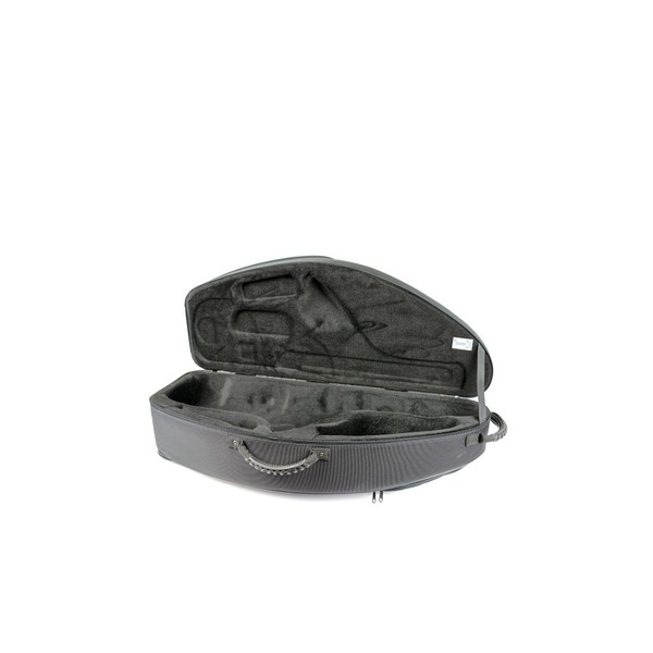 BAM New Trekking Tenor Saxophone Case, Brushed Aluminium