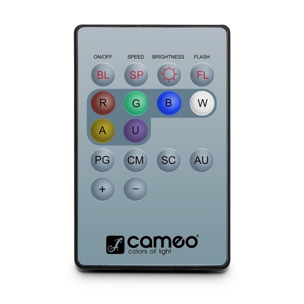 Cameo Q-Spot 15 WW Spotlight, Black, Remote