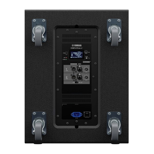 Yamaha DXS15XLF Powered Subwoofer - Rear with SPW