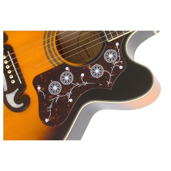 Epiphone J-200 EC Studio (EJ-200SCE), Vintage Sunburst | Gear4music
