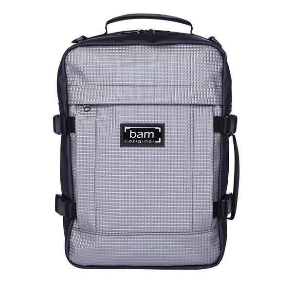 BAM A+ Backpack for Hightech Style Case, Aluminium Effect