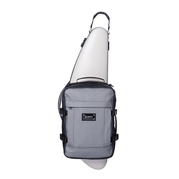 BAM A+ Backpack for Hightech Style Case, Aluminium Effect