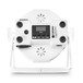 Cameo 7 x 4W Flat TW LED Par Light IR, White, back Panel