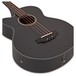 Electro Acoustic Left Handed Bass Guitar by Gear4music, Black