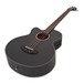 Electro Acoustic Left Handed Bass Guitar by Gear4music, Black