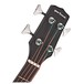 Electro Acoustic Left Handed Bass Guitar by Gear4music, Black