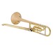 King 608F Bb/F Tenor Trombone, Gold Brass Bell