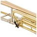 King 608F Bb/F Tenor Trombone, Gold Brass Bell