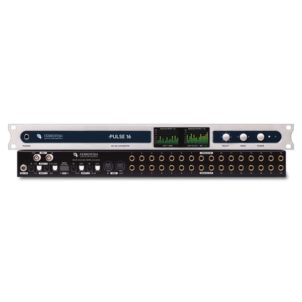 Ferrofish Pulse 16 DX Dante Audio Interface - Main