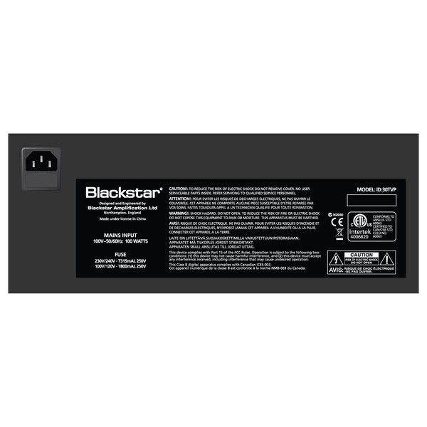 Blackstar ID:30TVP Combo
