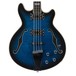 Chowny CHB-1 Semi-Hollow Bass, Sapphire Burst