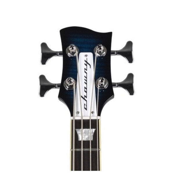 Chowny CHB-1 Semi-Hollow Bass, Sapphire Burst