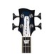 Chowny CHB-1 Semi-Hollow Bass, Sapphire Burst