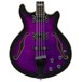 Chowny CHB-1 Semi-Hollow Bass, Purple Burst