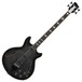 Chowny CHB-1 Semi-Hollow Bass, Black Burst