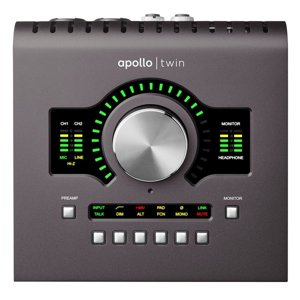 Universal Audio Apollo Twin Quad MKII, Thunderbolt - B-Stock | Gear4music