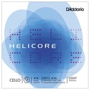 D'Addario Helicore Cello G String, 4/4 Size, Light