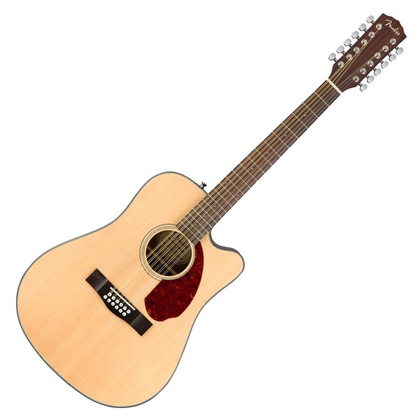 Fender CD-140SCE 12 String Electro Acoustic Guitar, Natural