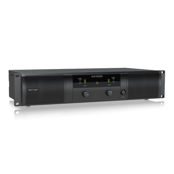 Behringer NX1000 Power Amplifier, Side View