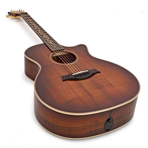 Taylor K24ce Electro Acoustic, V-Class Bracing angle